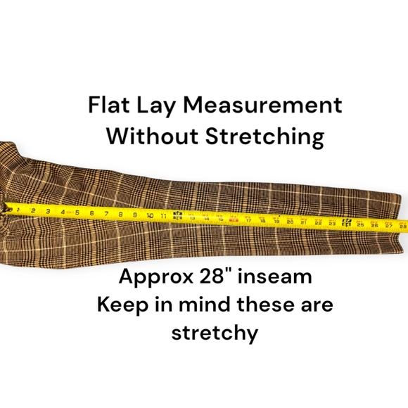 NEW! Pullon Pants Plaid Tartan - Picture 13 of 14